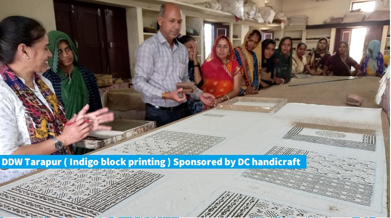 DDW Tarapur ( Indigo block printing )